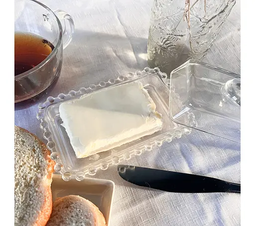 Стеклянная емкость для порционной подачи масла и паштетов маслянка, S&T 87087 - фото 4