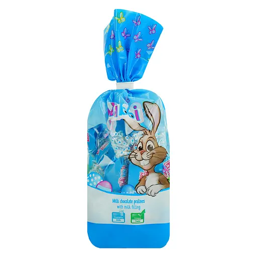 Конфеты Hibbi из молочного шоколада с молочной начинкой 110 г