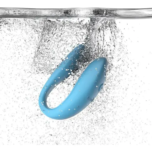 Смарт-вібратор для пар We-Vibe Sync GO Turquoise - фото 6