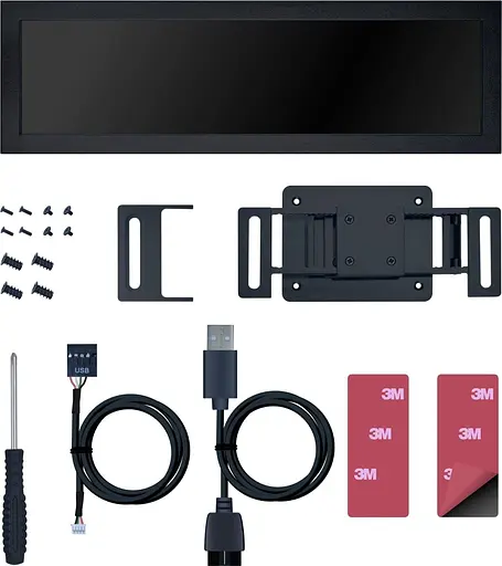 Екран LIAN LI 8.8" Universal Screen Mount, Black - фото 5