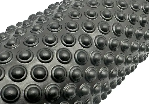 Массажный ролик EasyFit Grid Roller Light 33 см Черный (EF-2016-BK) - фото 2