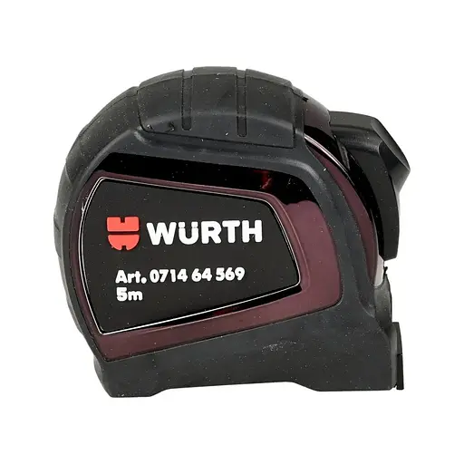 Рулетка карманная Wurth с магнитом 5 м (071464569) - фото 1