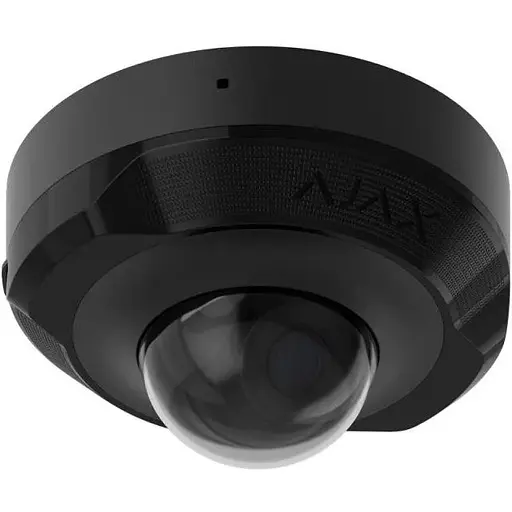 IP-камера Ajax дротова DomeCam Mini, 5мп, 4мм, Poe, True WDR, IP 65, ІЧ 30м, аудіо, кут огляду 75°до 85°, міні купольна, чорна - фото 6
