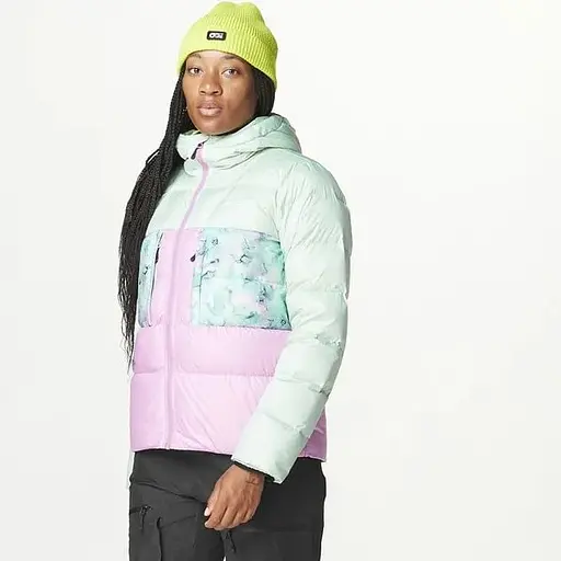 Куртка Picture Organic Hi Puff Down W 2025 Green/Pink L (1012-SWT0164A-L) - фото 4