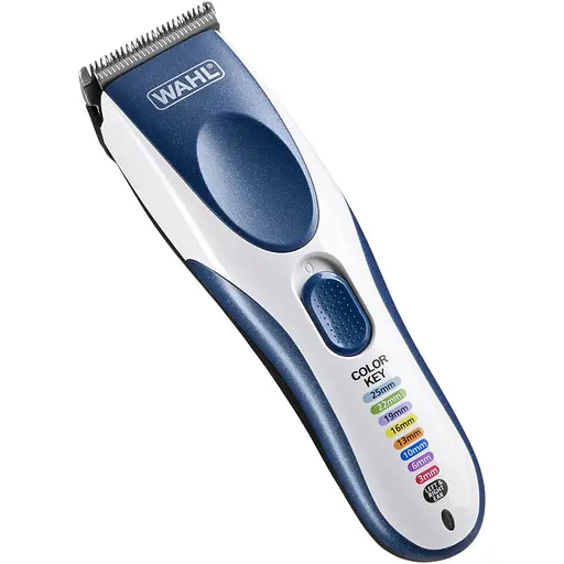 Набор для стрижки Moser Wahl, сеть+акум., триммер, расческа, ножницы, сталь, синий
