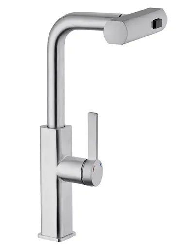 Змішувач для кухні з висувним виливом Kroner KRP Edelstahl Klassisch - ESG03918 (CV032498) - фото 1