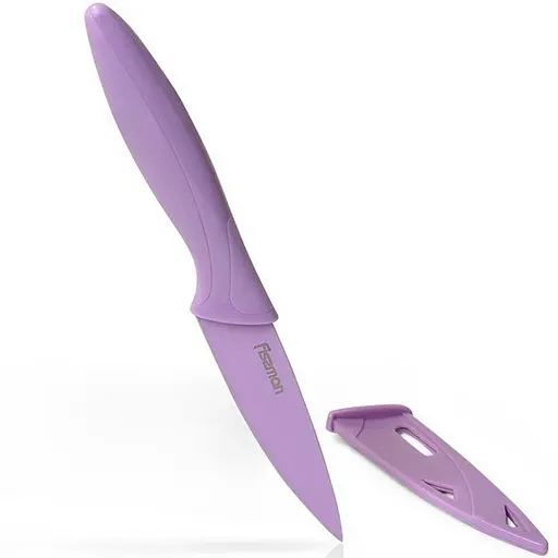 Кухонний ніж Fissman Caramella у чохлі 10 см в асортименті (2550) - фото 3