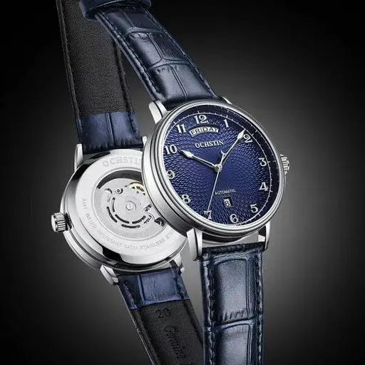 Водостойкие механические часы Ochstin Expo silver - фото 5