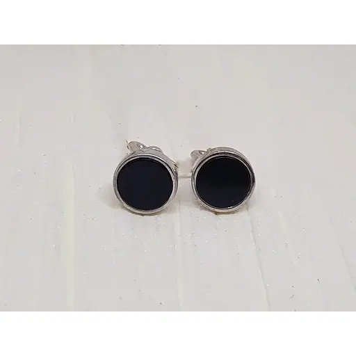 Золоті сережки Платон з агатом. 3С196/67Б - фото 3