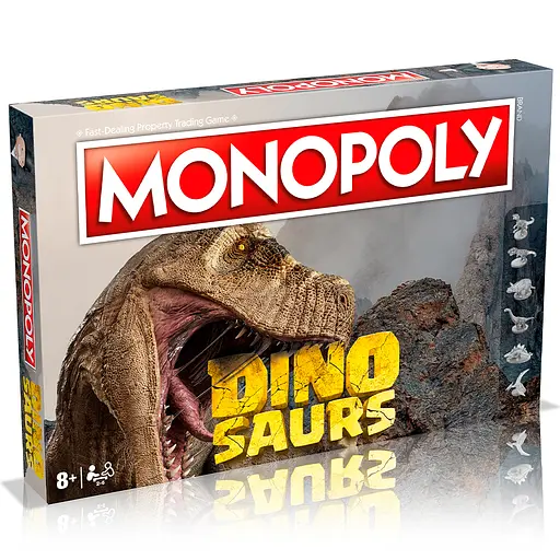 Настольная игра MONOPOLY Winning Moves Dinosaurs - фото 1
