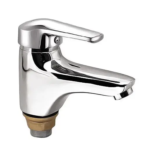 Смеситель для умывальника G-Ferro Matrix 001 гайка GF0020 Хром - фото 1