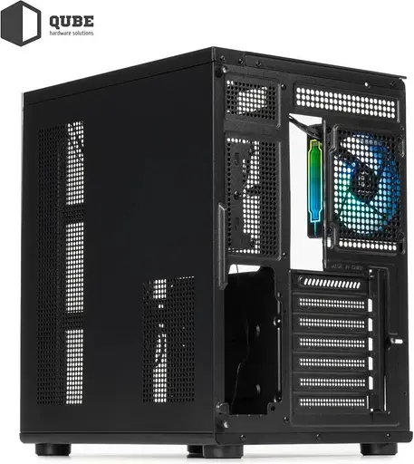 Корпус QUBE AQUARIUM ARGB BLACK AQUARIUM_GBNU3 - фото 9