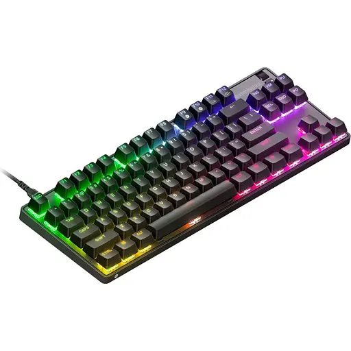 Клавиатура SteelSeries Apex 9 TKL RGB Linear OptiPoint Optical USB Black (64847) - фото 3