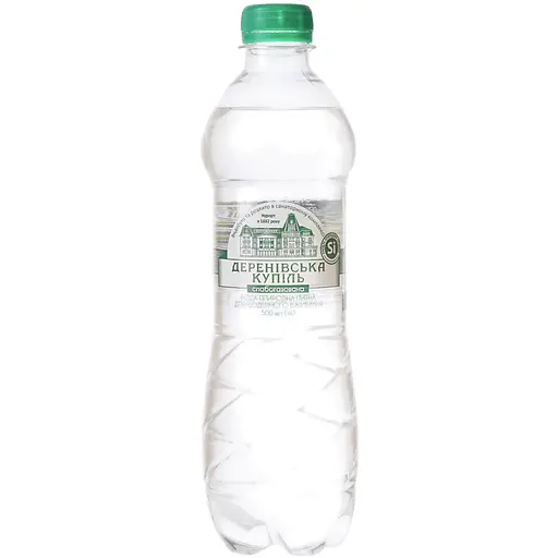 Питьевая вода Деренівська Купіль слабогазированная 0.5 л - фото 1