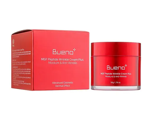 Омолоджуючий крем з пептидами MGF Peptide Wrinkle Cream Plus Bueno 50 мл - фото 1