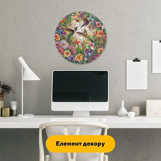 Пазл деревянный Игривые Птицы, А3, 200 элементов, Деревянная коробка - фото 6