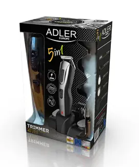 Тример для стриження акумуляторний Adler AD 2924 5 в 1 - фото 2