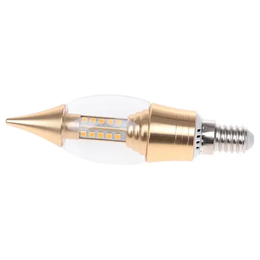 Лампа Brille светодиодная LED 5W E14 WW C37 Gold 220 В - фото 5