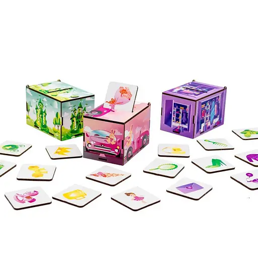 Деревянная настольная игра Монтессори Принцесса PuzzleOK Puz-89737 - фото 3