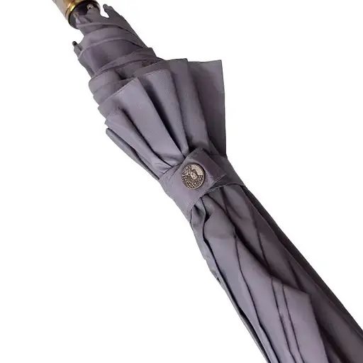 Парасоля-тростина Yiwu HP-23-6G складна напівавтомат 124 см сіра - фото 8