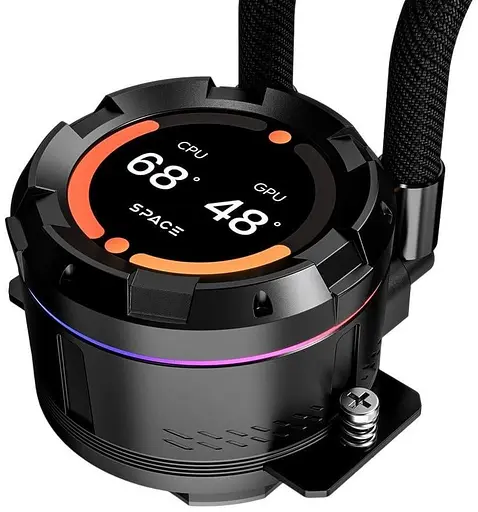 СВО ID-Cooling Space LCD SL240 XE (SL240 XE) - фото 7