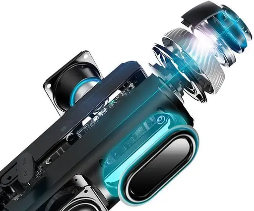 Колонка Tronsmart Element T6 бездротова портативна Bluetooth 25 ватів червона - фото 5