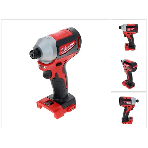 Ударный аккумуляторный винтоверт Milwaukee M18 BLID2-0X 18В 1700-3400 об/мин 180 Нм кейс 1.7 кг без АКБ и ЗП - фото 9