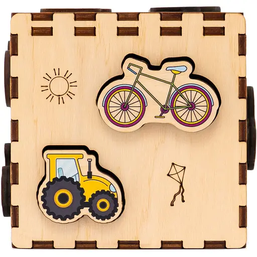 Кубик-сортер GoodPlay Транспорт (CUB-4-011) - фото 5