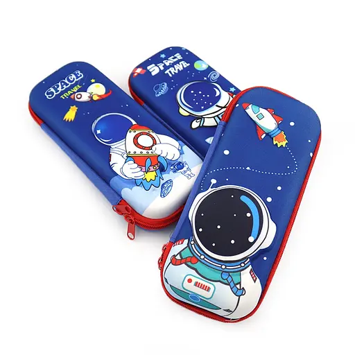Пенал жесткий объемный Spaceman, 21x8x3 см, 0927P (в ассортименте) - фото 2
