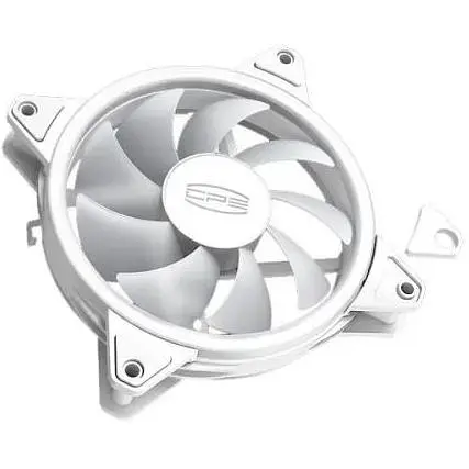 Вентилятор 120 мм PcCooler F3 T120 ARGB білий 3 шт. 120х120х25 мм 500 - 1800 об/хв до 21.6 дБ 4-pin (PWM)/3-pin (ARGB) - фото 1