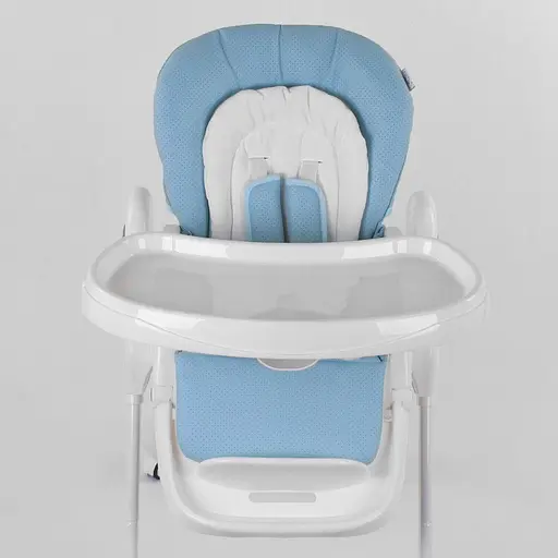 Стульчик для кормления Toti W-48406 (1) мягкий PU, мягкий вкладыш, 4 колеса, съемный столик, красный, в коробке - фото 8