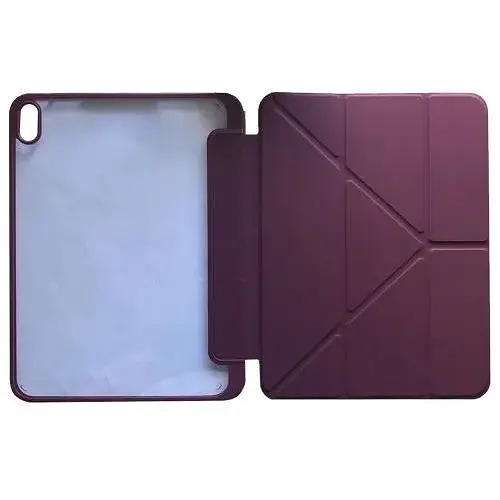 Чохол Smart Case Clear+stylus для Apple iPad 10/11 Generation 2022/2025 10.9 темно-червоний - фото 1