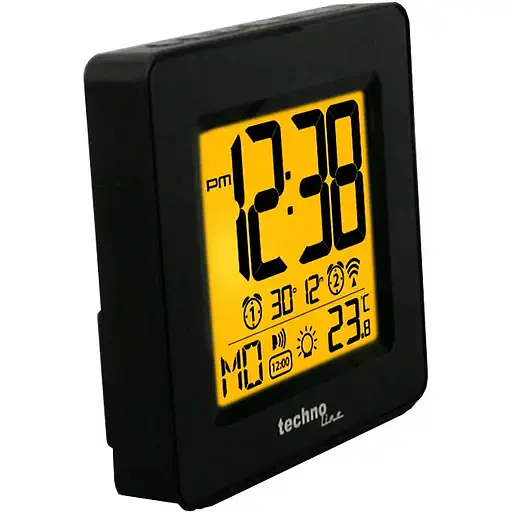 Часы настольные Technoline WT330 Black (WT330) - фото 3