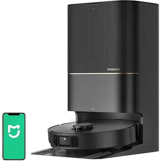 Робот-пылесос с влажной уборкой Dreame X40 Ultra Complete Black