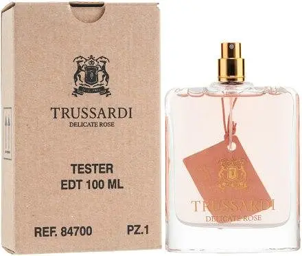 Оригинал Trussardi Delicate Rose 100 мл ТЕСТЕР туалетная вода - фото 1