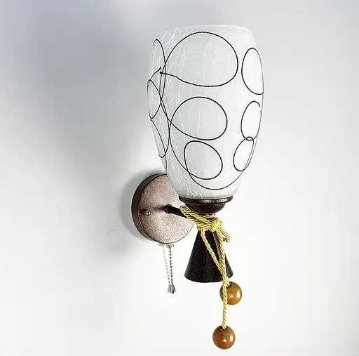 Настінний світильник з вимикачем в стилі LOFT Line.F 9000/1W - фото 1