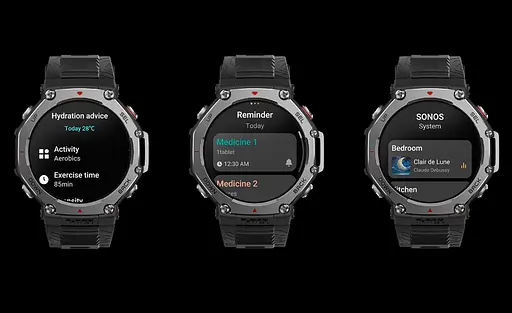 Розумний годинник Amazfit T-Rex 3 Onyx Black (чорний) A2322 - фото 10