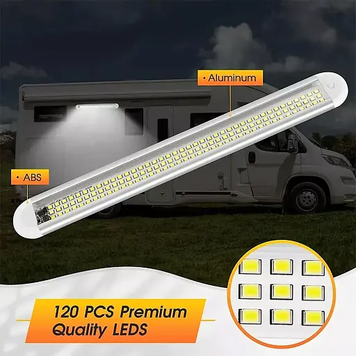 Світлодіодні стрічки 1600 lm 30 см 12V для кемперачовна фургона інтер'єру 4 шт. - фото 2