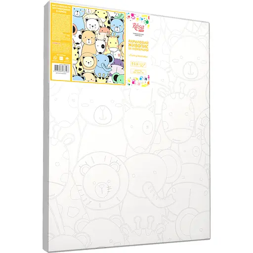 Картина за номерами Rosa Start Funny Animals 35x45 см - фото 2