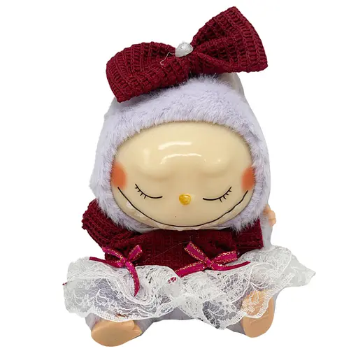 Дитяча м'яка іграшка-брелок The Monsters Labubu Labubu14 в асортименті - фото 3