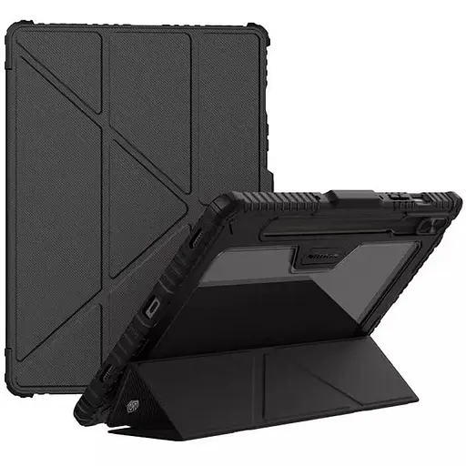 Чохол-книжка Nillkin Bumper Pro Multi-angle для Samsung Galaxy Tab S10 FE 10.9/S9/S9 FE 11 Чорний