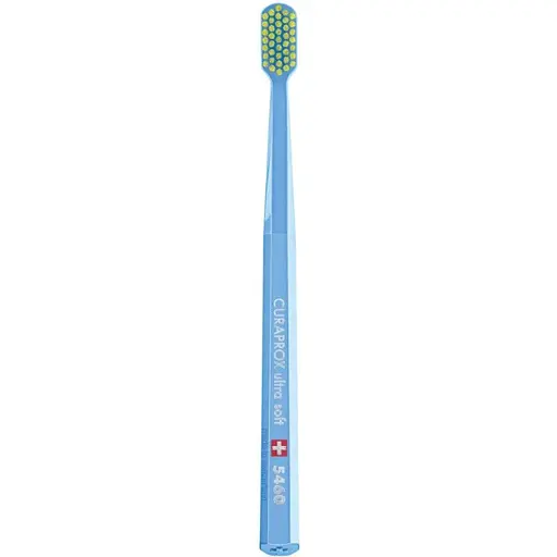 Зубная щетка Curaprox Ultra Soft 5460 светло-голубая з салатовым