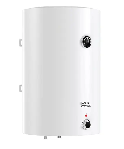 Водонагреватель электрический Aquatronic, 2 кВт, сухой ТЭН, 80 л универсальный, цилиндрический, белый (Round D804620 B4) - фото 2