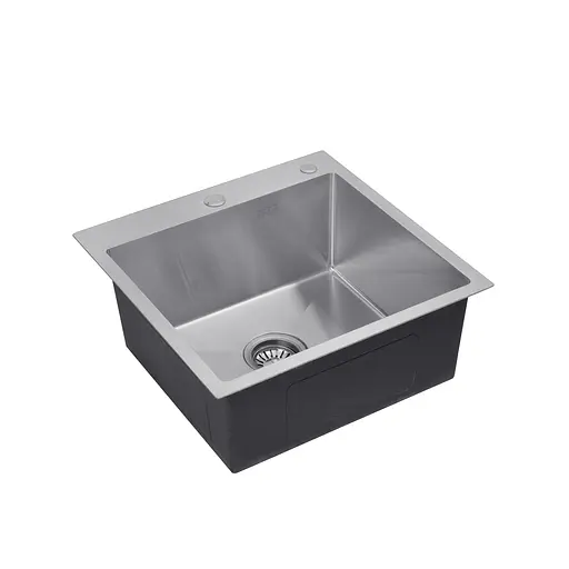 Кухонна мийка Kroner KRP Gebürstet - 5050HM (3,0/1,0 мм) CV022800, Нержавіюча сталь - фото 3