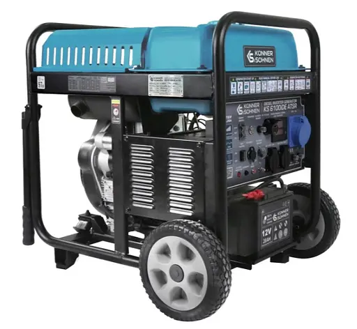 Генератор інверторний дизельний Konner&Sohnen 5/5.5 кВт KS 6100iDЕ ATSR - фото 6