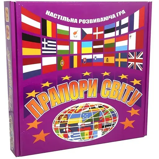 Настольная игра Флаги мира Стратег 648