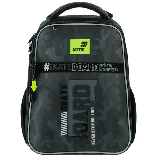 Рюкзак Kite Education каркасний 531 SK8 Board Чорний (K26-531M-2) - фото 1