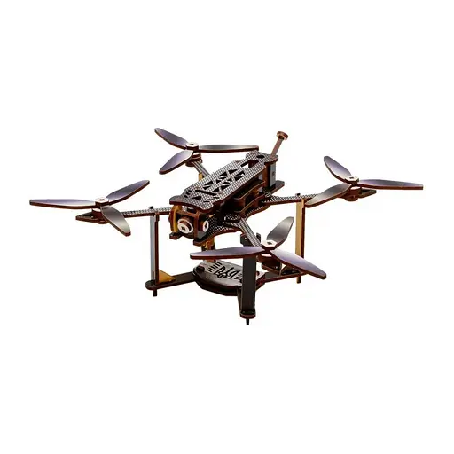 Деревянный 3D конструктор FPV Mini PuzzleOk Puz-00953 95 деталей - фото 6