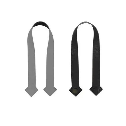 Сумка MyMia ручки кожа, коврик, ремни для коляски, бело-серый Nuvita det0018679 - фото 9