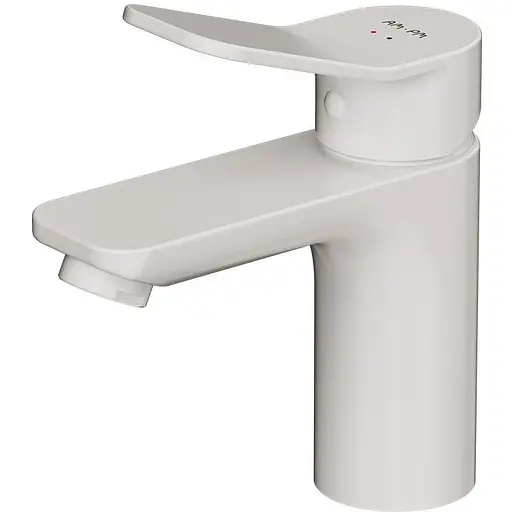 Змішувач для раковини AM.PM білий X-Joy (F85A02133) - фото 1